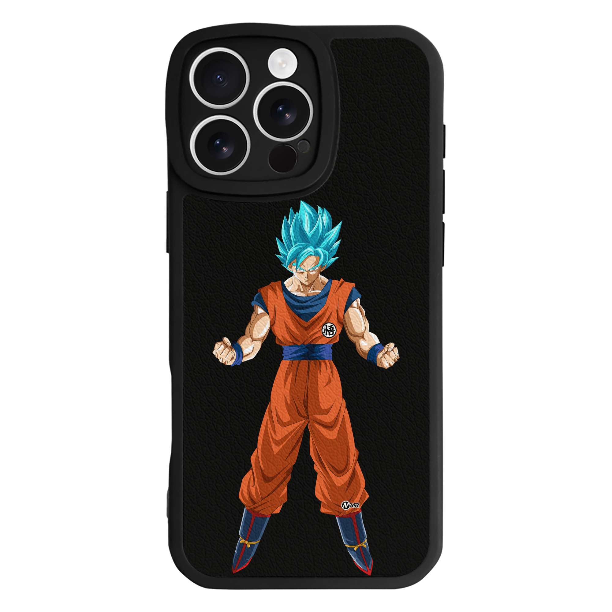 （画像用） ドラゴンボール 孫悟空（そん ごくう）Son Goku カカロット DRAGON BALL Kakarotto 【iPhone 16シリーズ対応】シリコンスマホケース（レザー調） 材質：シリコン